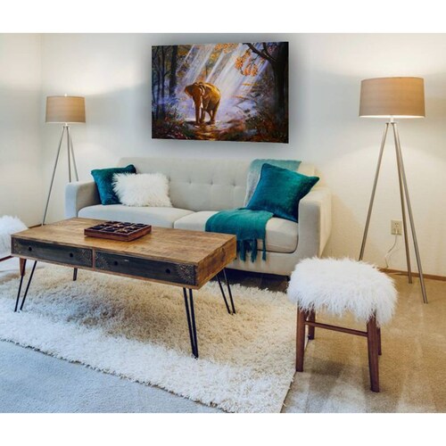 Cuadro Decorativo Canvas Elefante 120 X 60 cm.