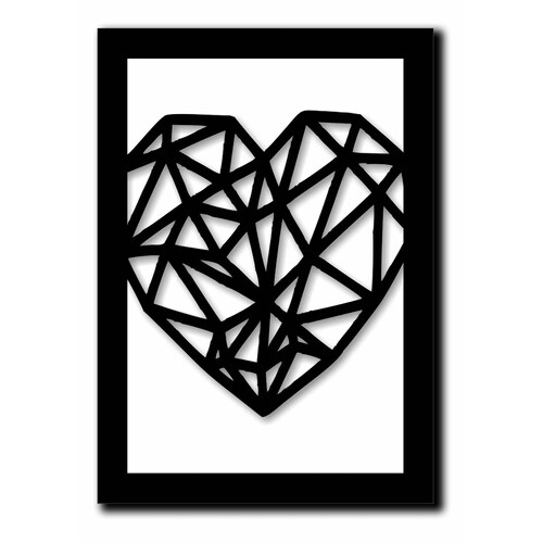 Cuadros Decorativos Set de 3 pzs amor moderno 30 X 45 cm