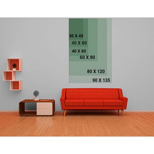Cuadros Decorativos Set de 3 pzs Canvas de hojas moderno #3 30 X 45 cm