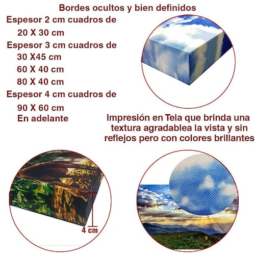 Cuadro Decorativo Moderno de hojas en dorado #75 de 80 X 120 cm.