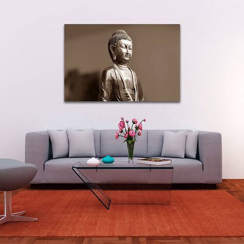 Cuadro Decorativo Holístico de chakras meditación o budismo 120 X 80 cm #6.