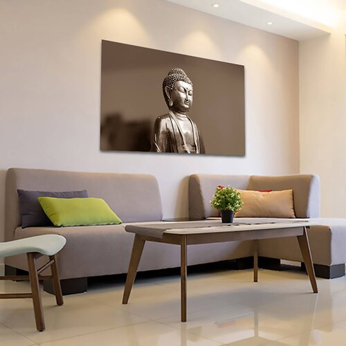 Cuadro Decorativo Holístico de chakras meditación o budismo 120 X 80 cm #6.