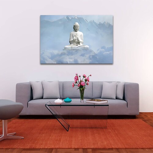 Cuadro Decorativo Holístico de chakras meditación o budismo 120 X 80 cm #7