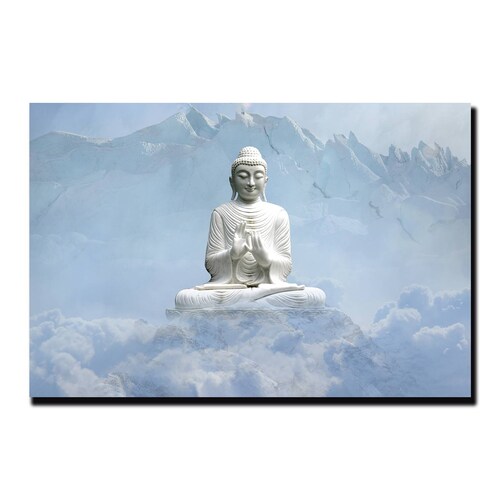 Cuadro Decorativo Holístico de chakras meditación o budismo 120 X 80 cm #7