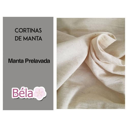 Bela Juego de 2 Cortinas Manta prelavada + 1 Velo Gratis. Tamaño 2.30Alto X 2.80mAncho