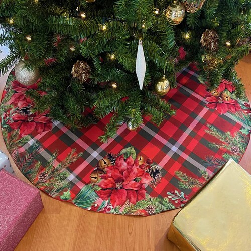 Pie De Árbol Béla Navideño Diámetro 120cm Nochebuena