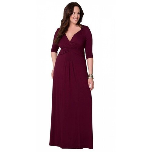 Maxi Vestido Largo De Fiesta Elegante Dama  Sexi Talla Extra
