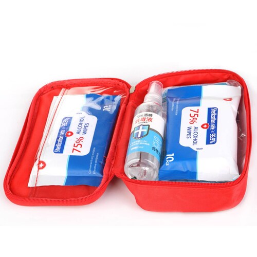 Botiquín Estuche para Medicamentos Primeros Auxilio De Viaje