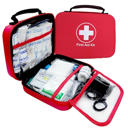 Botiquin Paramedico Primeros Auxilios Mochila Equipado 228 pzas