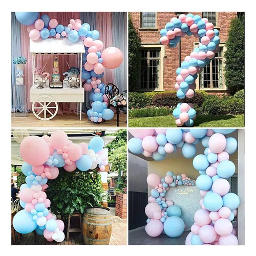 Kit Decoración Fiesta Globos Revelación Genero Gender Reveal