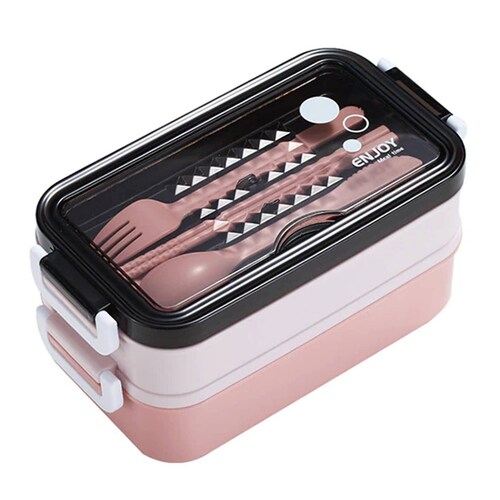 Lonchera Termica Acero Inoxidable Topper Portatil Oficina