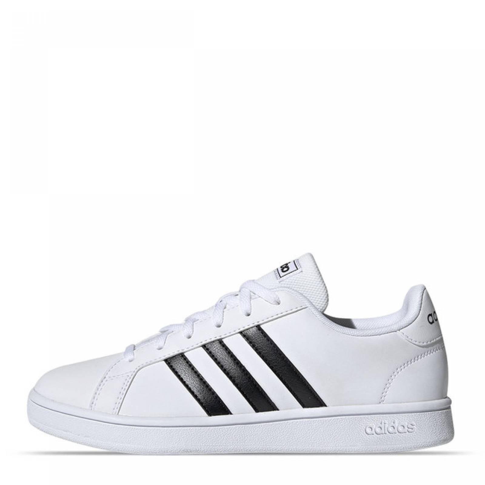 Tenis Casual Adidas Grand Court Base EE7968 Color Blanco Original