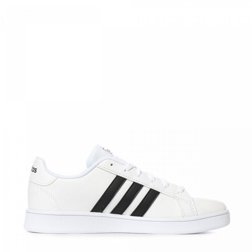 Tenis Casual Adidas Grand Court EF0103 Color Blanco/Negro Original!.