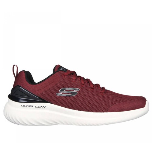 Tenis Deportivo Skechers Bounder 2.0 Nasher 232670/BUBK Guinda Original!.