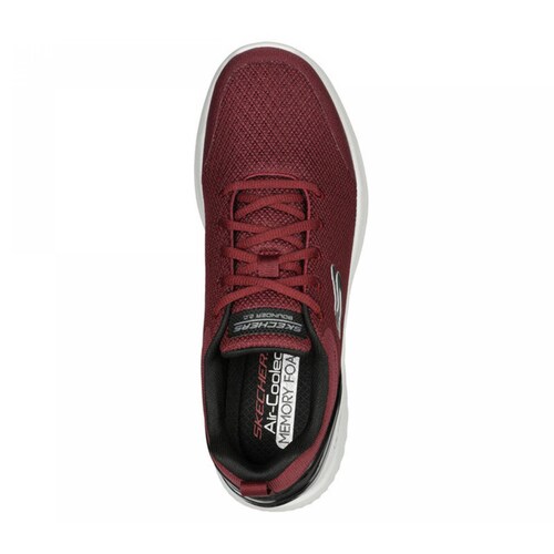 Tenis Deportivo Skechers Bounder 2.0 Nasher 232670/BUBK Guinda Original!.