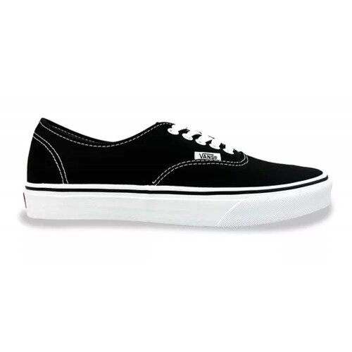 Tenis Casual Vans Authentic EE3BLK Color Negro/Blanco Original!.