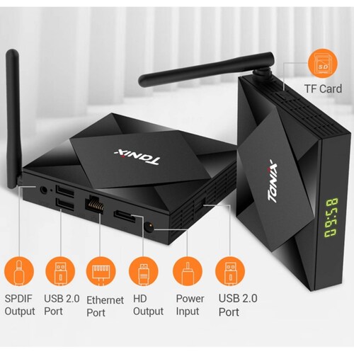 TV Box TANIX TX6s 4K 4GB RAM 32 Almacenamiento  SEROUNDER