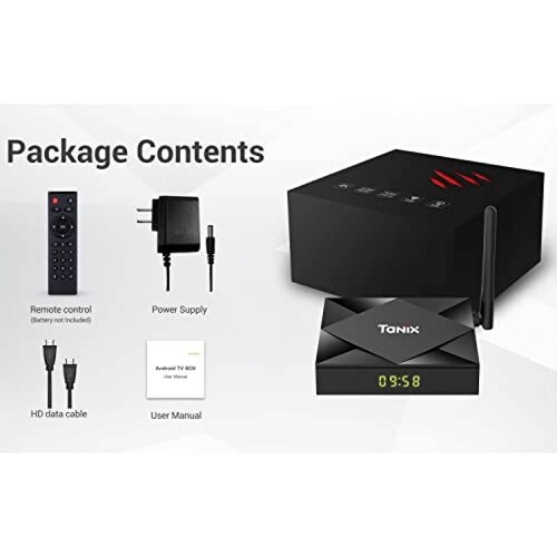 TV Box TANIX TX6s 4K 4GB RAM 32 Almacenamiento  SEROUNDER