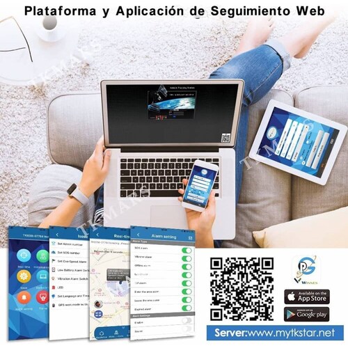 LauTrack GPS TK905 5000 Mha GPS de iman  Con Plataforma.