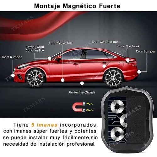 LauTrack GPS TK905 5000 Mha GPS de iman  Con Plataforma.