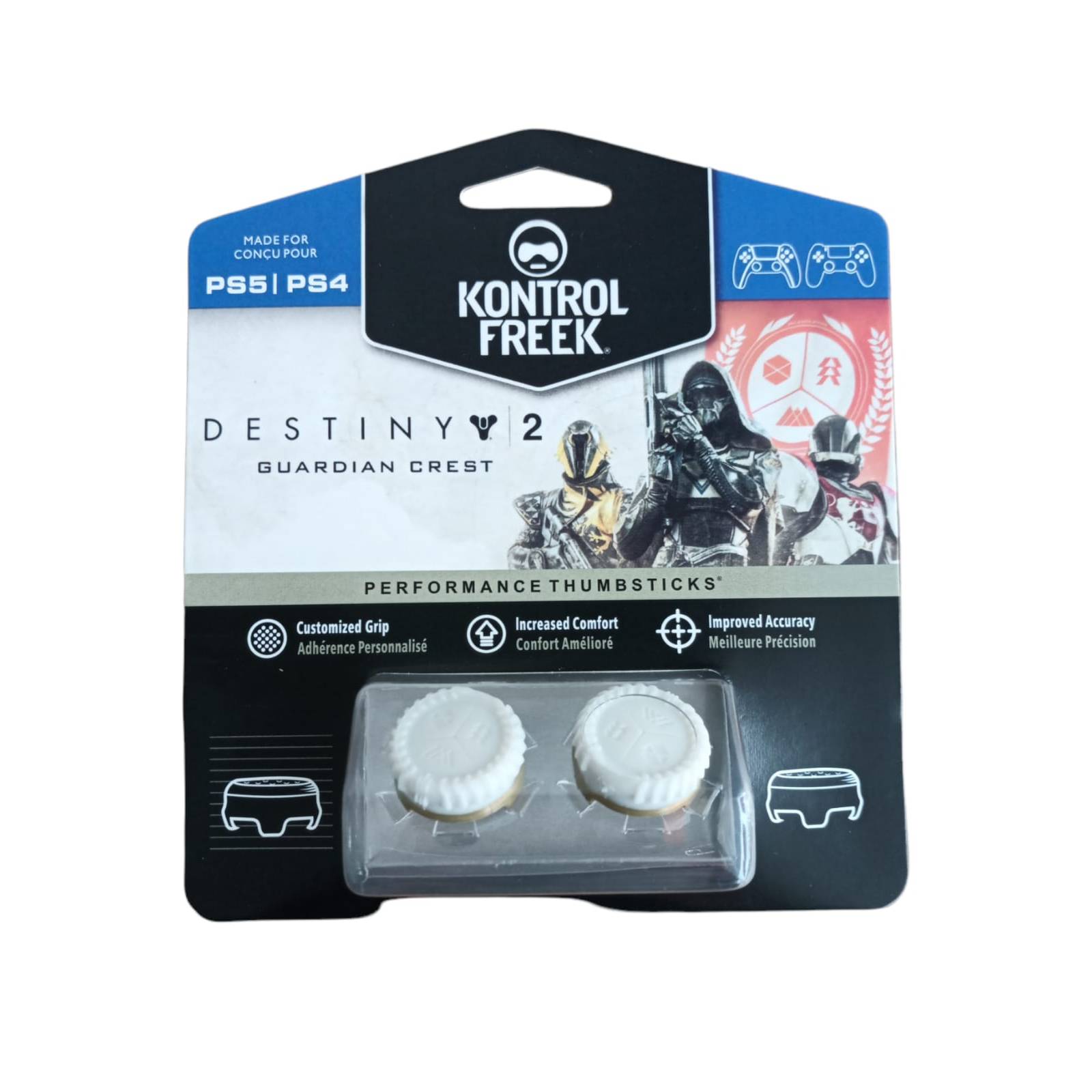 KONTROL FREEK DESTINY 2 BLANCO CON DORADO (PS5)