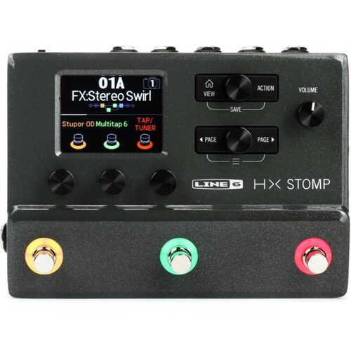 Multiefectos para Guitarra Line 6 HX STOMP GRAY-Gris