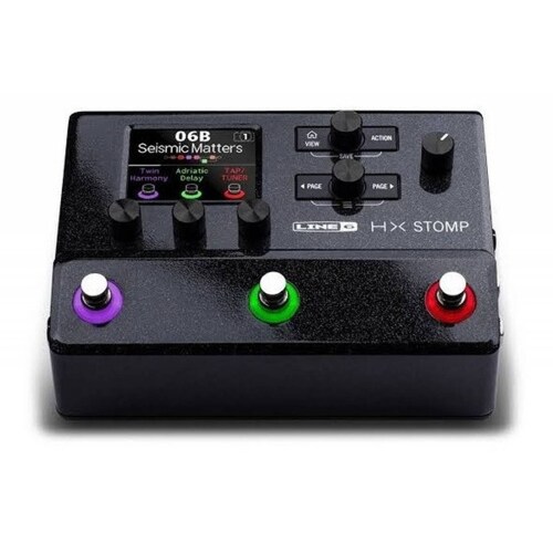 Multiefectos para Guitarra Line 6 HX STOMP GRAY-Gris