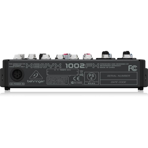 Behringer 1002FX Mezcladora An{aloga 10 Canales con Efectos