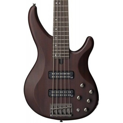 Bajo Eléctrico 5 Cuerdas Activo-Pasivo Yamaha TRBX505TBR-Café