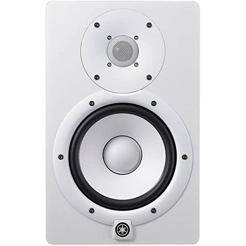 Yamaha HS7W Monitor De Estudio Campo Cercano Biamplificado-Blanco