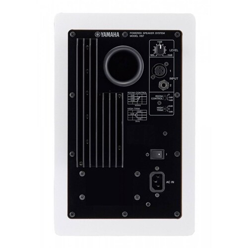 Yamaha HS7W Monitor De Estudio Campo Cercano Biamplificado-Blanco
