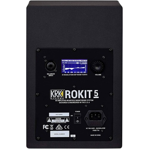 Monitor de Estudio KRK Rokit RP5G4-NA - Negro