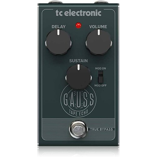 TC Electronic Gauss Tape Echo Pedal de Efecto para Guitarra