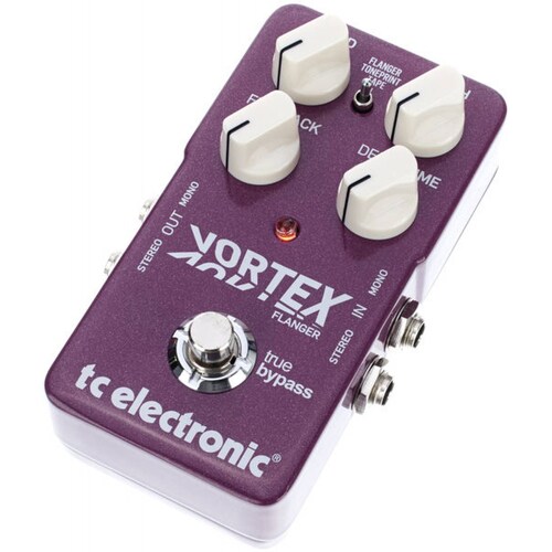 TC Electronic Vortex Flanger Pedal de Efecto para Guitarra