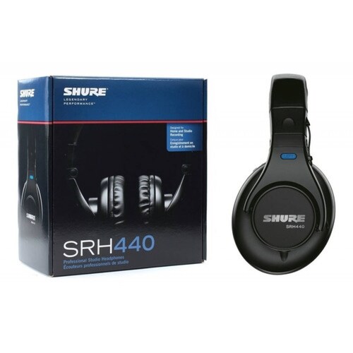 Audífonos Profesionales Shure SRH440-Negro
