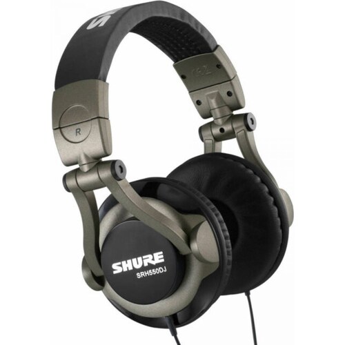 Audífonos Profesionales para DJ Shure SRH550DJ-Negro