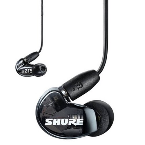 Monitor Personal Y Audifonos Shure SE215-K In Ear-Negro