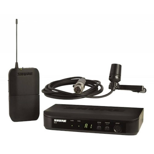 Sistema Inalámbrico con Micrófono de Solapa Shure BLX14/CVL - Negro