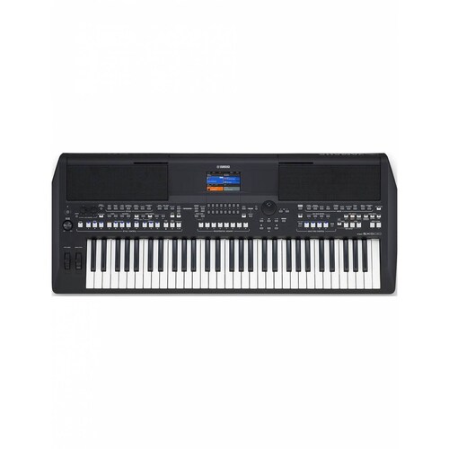 Teclado Workstation 61 Teclas Yamaha PSR SX600-Negro.