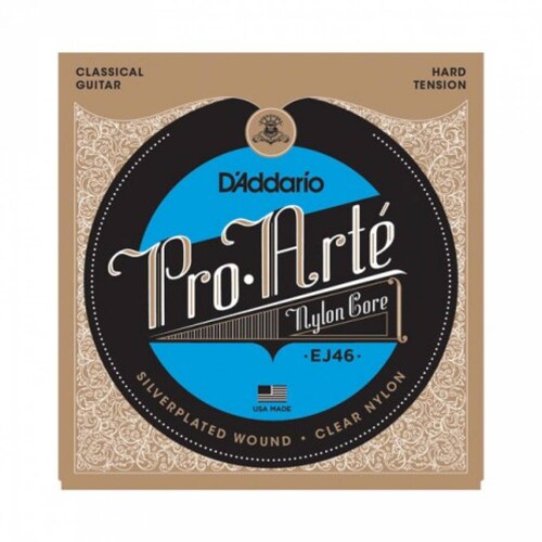 Cuerdas de Guitarra Clásica D Addario Pro Arté EJ46 Tensión Fuerte