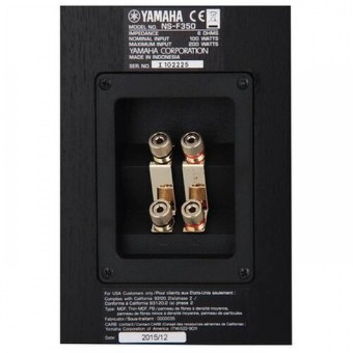 Par de Altavoces tipo Torre Yamaha NSF350-Negro