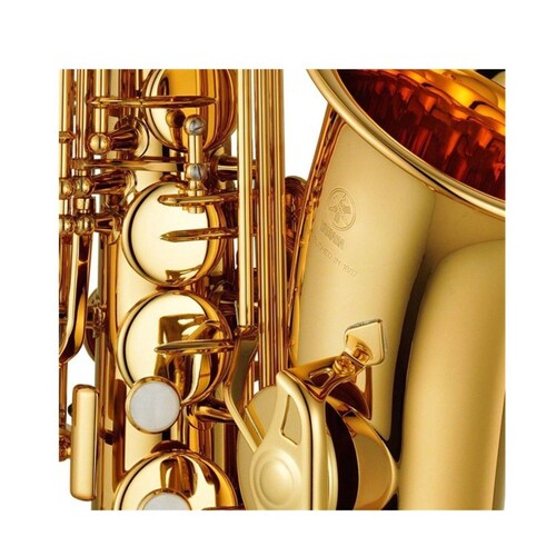 Saxofón Alto Yamaha YAS 280 Llave De Fa# Y Fa Frontal mas Venova