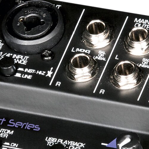 ART USB MIX Mezcladora Compacta con interfaz 3 Canales 