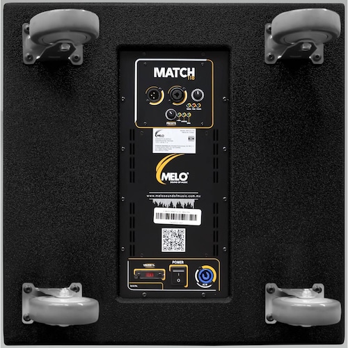 Melo Match 118 Subwoofer Activo de 18'' 1000w 132db 