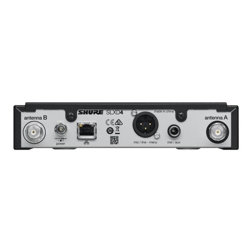 Shure Slxd4 G58 Receptor Inalámbrico Digital Profesional 