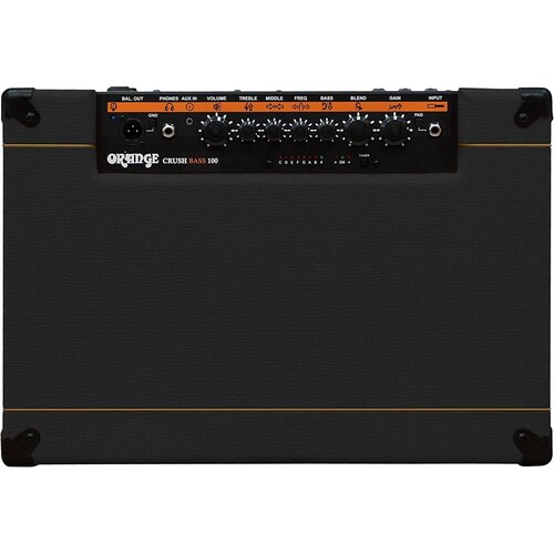 Orange Crush Bass 100 BK Amplificador Para Bajo 100w 