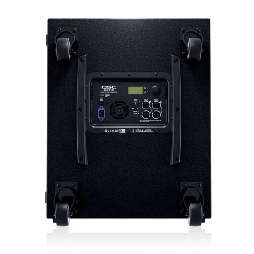 Qsc KS118 Subwoofer Activo 18 3600w 136dB Con Ruedas Negro 