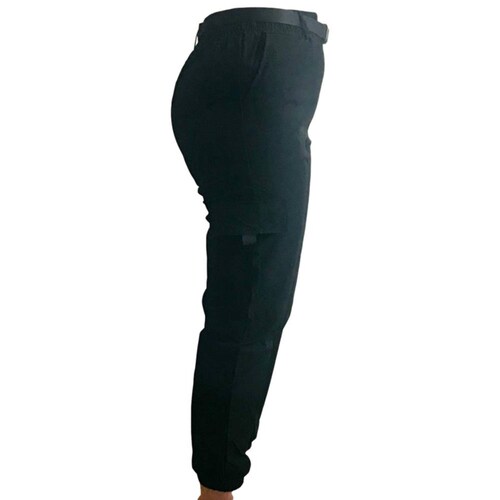 Pantalón jeans cargo para dama militar Jera