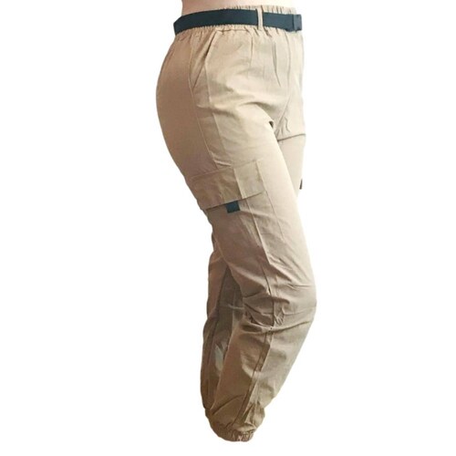 Pantalón jeans cargo para dama militar Jera