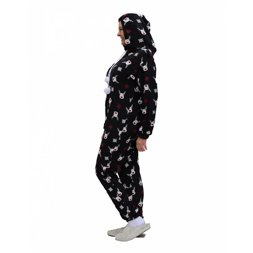 Pijama mameluco Navideño R Bomy  para mujer